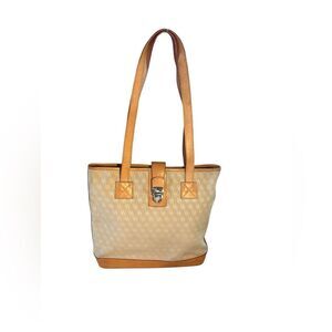 Dooney & Bourke Monogram Logo Shoulder Tote Bag